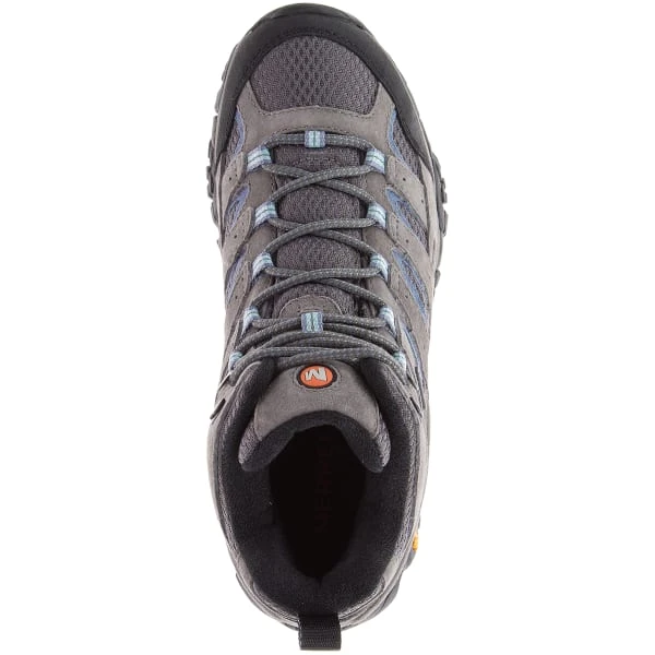 MERRELL Women's Moab 2 Mid Waterproof Hiking Boots, Granite - Image 8