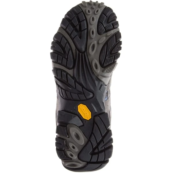 MERRELL Women's Moab 2 Mid Waterproof Hiking Boots, Granite - Image 9