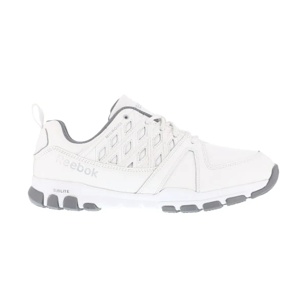 REEBOK WORK Women's Sublite Work Soft Toe Sneakers, White - Image 5