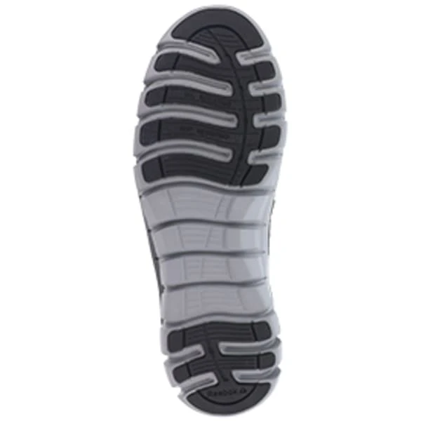 REEBOK WORK Women's Sublite Cushion Work Alloy Toe Athletic Oxford Sneakers, Black - Image 2
