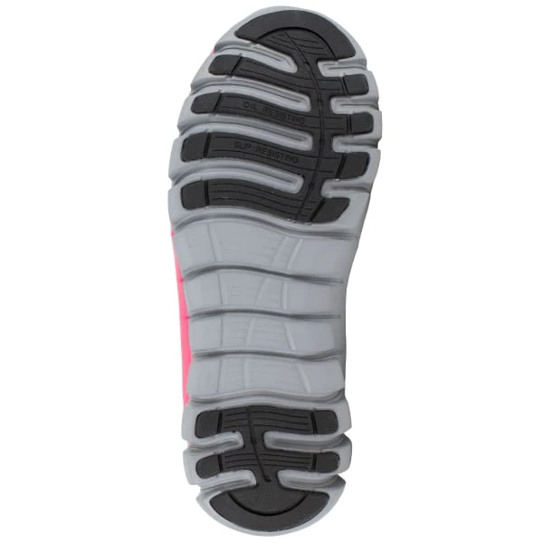 REEBOK WORK Women's Sublite Cushion Work Alloy Toe Athletic Oxford Sneakers, Navy/Pink - Image 5