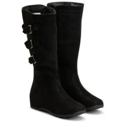 WANTED SHOES Women's Sadler 3-Buckle Tall Boots