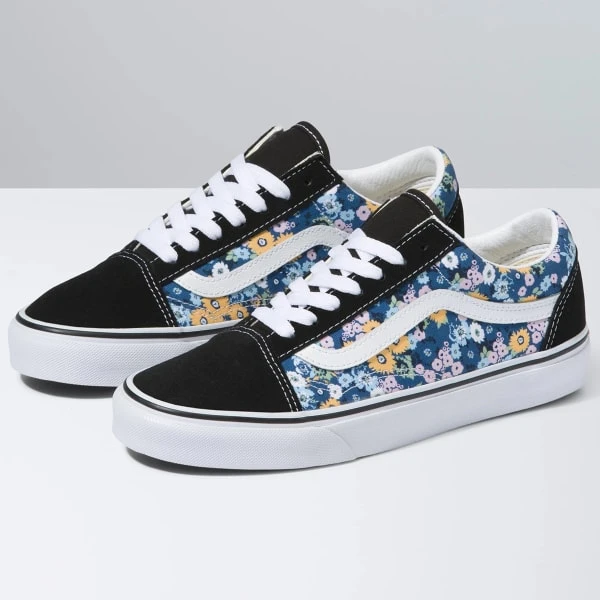 VANS Women's Floral Old Skool Shoes - Image 3