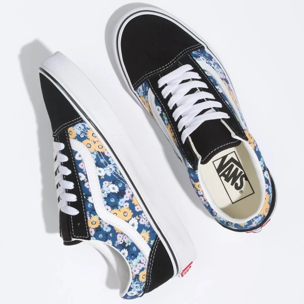 VANS Women's Floral Old Skool Shoes - Image 5