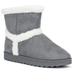 OLIVIA MILLER Women's Joyce Faux-Fur Winter Boots