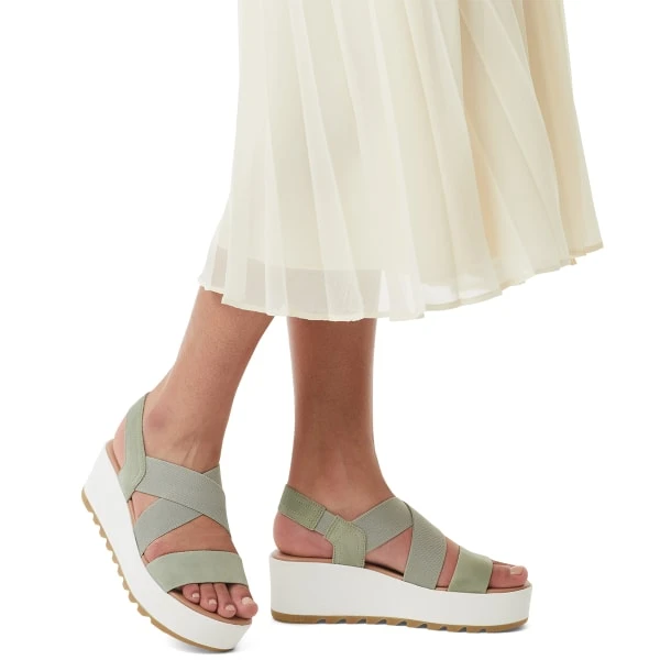 SOREL Women's Cameron Flatform Wedge Slingback Sandals - Image 8